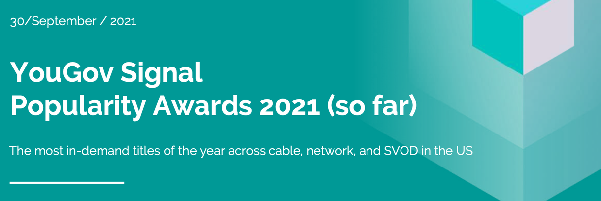 YouGov Signal Popularity Awards 2021 - So Far Cover